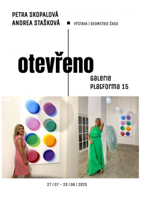 vernisáž výstavy GEOMETRIE ČASU